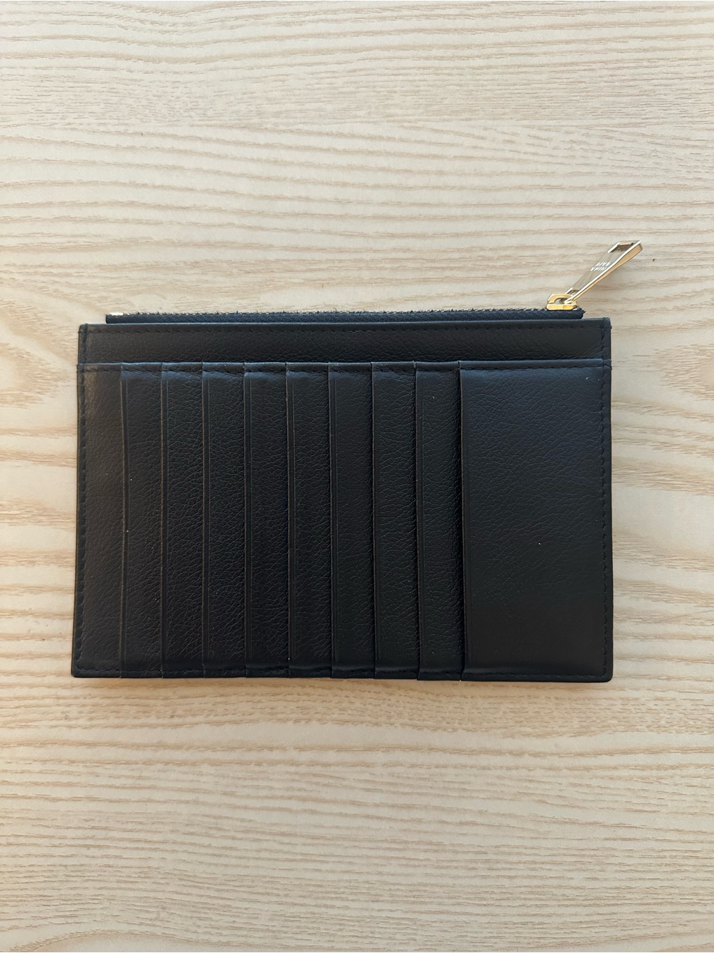 Mina Baie Large Lijah Wallet Black Leather — image 2 of 5